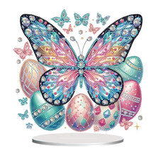 Load image into Gallery viewer, Acrylic Special Shape Butterfly Desktop Diamond Art Kits for Home Office Decor
