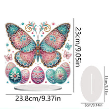 Load image into Gallery viewer, Acrylic Special Shape Butterfly Desktop Diamond Art Kits for Home Office Decor