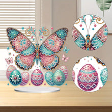 Load image into Gallery viewer, Acrylic Special Shape Butterfly Desktop Diamond Art Kits for Home Office Decor