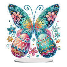Load image into Gallery viewer, Acrylic Special Shape Butterfly Desktop Diamond Art Kits for Home Office Decor