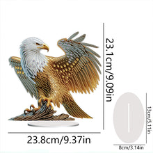 Load image into Gallery viewer, Acrylic Special Shape Eagle Diamond Painting Desktop Decors Bedroom Table Decor