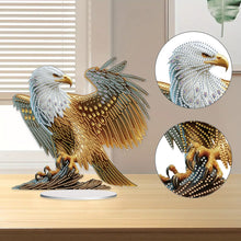 Load image into Gallery viewer, Acrylic Special Shape Eagle Diamond Painting Desktop Decors Bedroom Table Decor