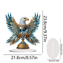 Load image into Gallery viewer, Acrylic Special Shape Eagle Diamond Painting Desktop Decors Bedroom Table Decor