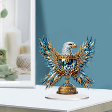 Load image into Gallery viewer, Acrylic Special Shape Eagle Diamond Painting Desktop Decors Bedroom Table Decor