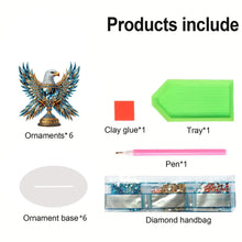 Load image into Gallery viewer, Acrylic Special Shape Eagle Diamond Painting Desktop Decors Bedroom Table Decor