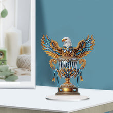 Load image into Gallery viewer, Acrylic Special Shape Eagle Diamond Painting Desktop Decors Bedroom Table Decor