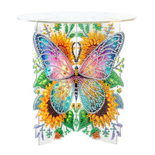 Load image into Gallery viewer, Acrylic Butterfly Round Flower Pot Riser Potted Plant Holder Rack for Home Decor