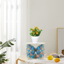Load image into Gallery viewer, Acrylic Butterfly Round Flower Pot Riser Potted Plant Holder Rack for Home Decor