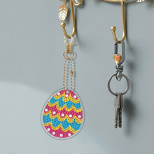 Load image into Gallery viewer, Double Sided Special Shape Animals Diamond Art Craft Keychain for Party Supplies