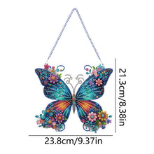 Load image into Gallery viewer, Butterfly DIY Diamond Art Pendant Kit Diamond Painting Ornaments for Wall Window
