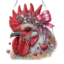 Load image into Gallery viewer, Butterfly DIY Diamond Art Pendant Kit Diamond Painting Ornaments for Wall Window