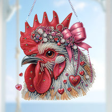 Load image into Gallery viewer, Butterfly DIY Diamond Art Pendant Kit Diamond Painting Ornaments for Wall Window