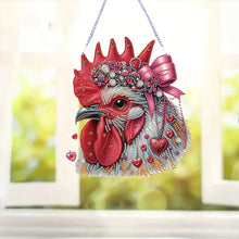 Load image into Gallery viewer, Butterfly DIY Diamond Art Pendant Kit Diamond Painting Ornaments for Wall Window