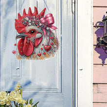 Load image into Gallery viewer, Butterfly DIY Diamond Art Pendant Kit Diamond Painting Ornaments for Wall Window