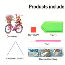 Load image into Gallery viewer, Butterfly DIY Diamond Art Pendant Kit Diamond Painting Ornaments for Wall Window