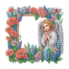 Load image into Gallery viewer, Special Shape Flower Table Top Diamond Painting Frame Kits for Home Office Decor