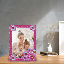 Load image into Gallery viewer, Special Shape Flower Table Top Diamond Painting Frame Kits for Home Office Decor