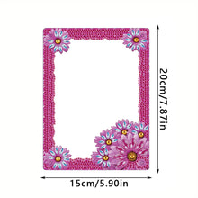 Load image into Gallery viewer, Special Shape Flower Table Top Diamond Painting Frame Kits for Home Office Decor