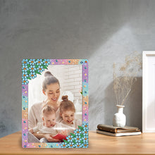Load image into Gallery viewer, Special Shape Flower Table Top Diamond Painting Frame Kits for Home Office Decor