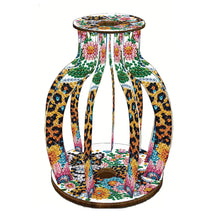 Load image into Gallery viewer, Acrylic Wood Diamond Painting Flower Vase 5D DIY Diamond Art Vase for Home Decor
