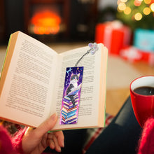 Load image into Gallery viewer, Animals 4Pcs Special Shape 5D DIY Diamond Painting Bookmark for Adults Beginners