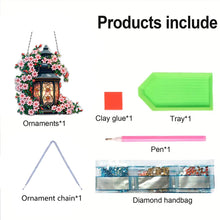 Load image into Gallery viewer, Acrylic Special Shaped Beautiful Pattern 5D DIY Diamond Art Hanging Decorations