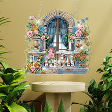 Load image into Gallery viewer, Acrylic Special Shaped Beautiful Pattern 5D DIY Diamond Art Hanging Decorations