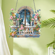 Load image into Gallery viewer, Acrylic Special Shaped Beautiful Pattern 5D DIY Diamond Art Hanging Decorations