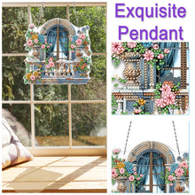 Load image into Gallery viewer, Acrylic Special Shaped Beautiful Pattern 5D DIY Diamond Art Hanging Decorations