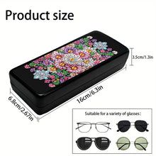 Load image into Gallery viewer, Diamond Painting Eyeglasses Case Cat 5D DIY Eyewear Organizer Case for Art Craft