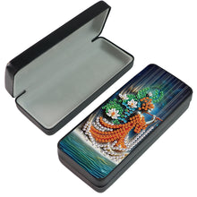 Load image into Gallery viewer, Diamond Painting Eyeglasses Case Cat 5D DIY Eyewear Organizer Case for Art Craft