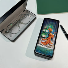 Load image into Gallery viewer, Diamond Painting Eyeglasses Case Cat 5D DIY Eyewear Organizer Case for Art Craft