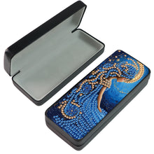 Load image into Gallery viewer, Diamond Painting Eyeglasses Case Cat 5D DIY Eyewear Organizer Case for Art Craft
