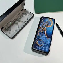 Load image into Gallery viewer, Diamond Painting Eyeglasses Case Cat 5D DIY Eyewear Organizer Case for Art Craft