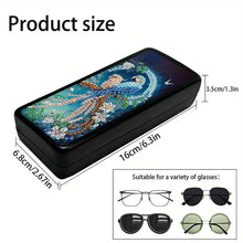 Load image into Gallery viewer, Diamond Painting Eyeglasses Case Cat 5D DIY Eyewear Organizer Case for Art Craft