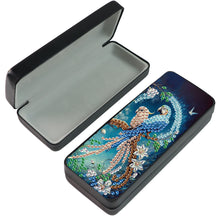 Load image into Gallery viewer, Diamond Painting Eyeglasses Case Cat 5D DIY Eyewear Organizer Case for Art Craft