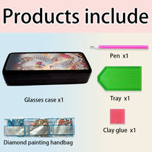 Load image into Gallery viewer, Diamond Painting Eyeglasses Case Cat 5D DIY Eyewear Organizer Case for Art Craft