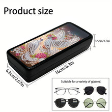 Load image into Gallery viewer, Diamond Painting Eyeglasses Case Cat 5D DIY Eyewear Organizer Case for Art Craft
