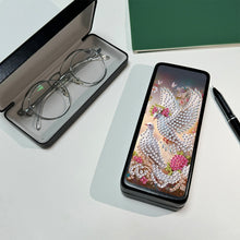 Load image into Gallery viewer, Diamond Painting Eyeglasses Case Cat 5D DIY Eyewear Organizer Case for Art Craft