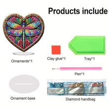 Load image into Gallery viewer, Acrylic Table Top Diamond Painting Ornament Kits for Home Office Desktop Decor