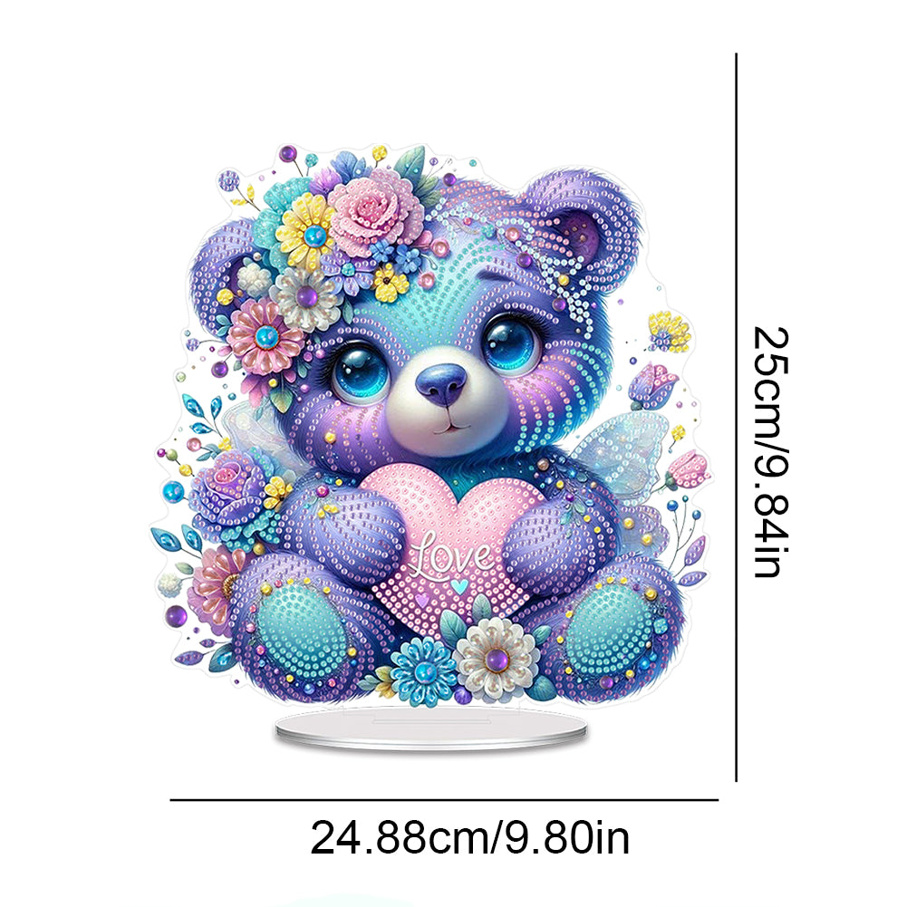 Acrylic Table Top Diamond Painting Ornament Kits for Home Office Desktop Decor