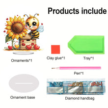 Load image into Gallery viewer, Acrylic Table Top Diamond Painting Ornament Kits for Home Office Desktop Decor