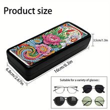 Load image into Gallery viewer, DIY Diamond Painting Glasses Storage Box Diamond Art Sunglasses Case Art Crafts