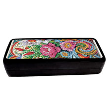 Load image into Gallery viewer, DIY Diamond Painting Glasses Storage Box Diamond Art Sunglasses Case Art Crafts
