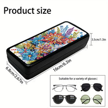 Load image into Gallery viewer, DIY Diamond Painting Glasses Storage Box Diamond Art Sunglasses Case Art Crafts