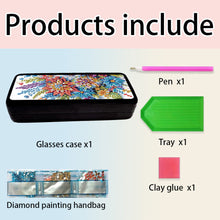 Load image into Gallery viewer, DIY Diamond Painting Glasses Storage Box Diamond Art Sunglasses Case Art Crafts