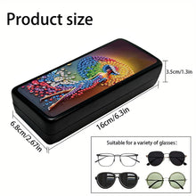 Load image into Gallery viewer, DIY Diamond Painting Glasses Storage Box Diamond Art Sunglasses Case Art Crafts