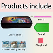 Load image into Gallery viewer, DIY Diamond Painting Glasses Storage Box Diamond Art Sunglasses Case Art Crafts