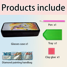 Load image into Gallery viewer, DIY Diamond Painting Glasses Storage Box Diamond Art Sunglasses Case Art Crafts