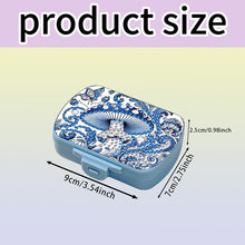 Load image into Gallery viewer, Flowers Diamond Painting Medicine Box Diamond Art Pill Storage Box for Art Craft